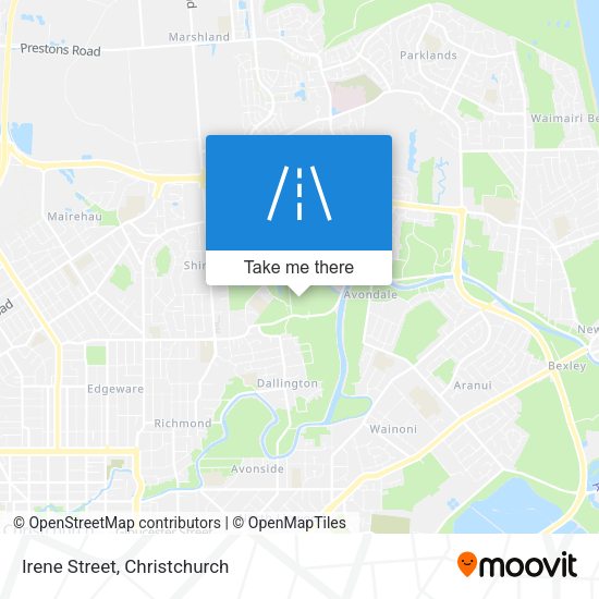 Irene Street map