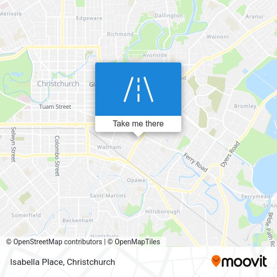 Isabella Place map