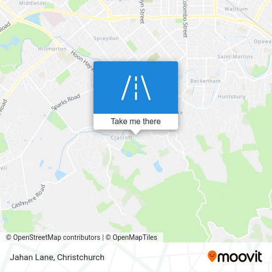 Jahan Lane map