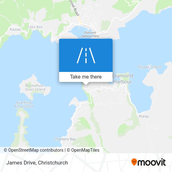 James Drive map