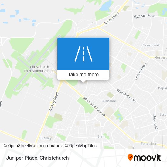 Juniper Place map