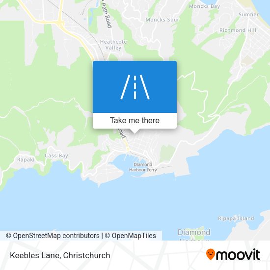 Keebles Lane map