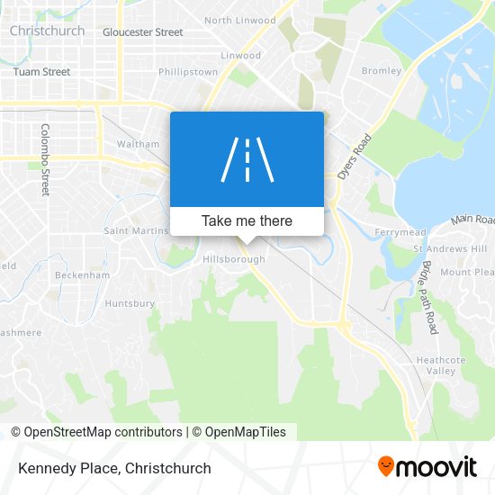 Kennedy Place map