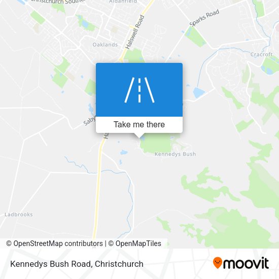 Kennedys Bush Road map