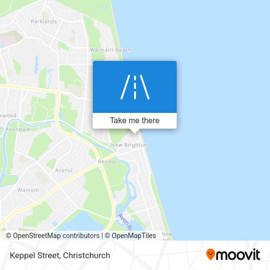 Keppel Street map