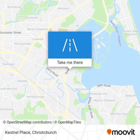 Kestrel Place map