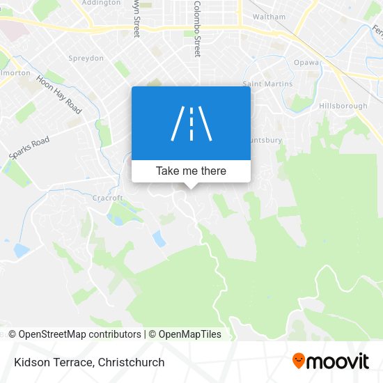 Kidson Terrace map
