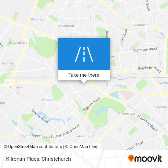 Kilronan Place map