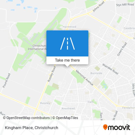 Kingham Place map