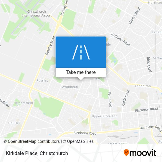 Kirkdale Place map
