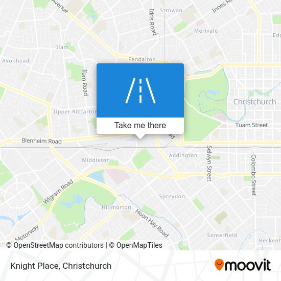 Knight Place map