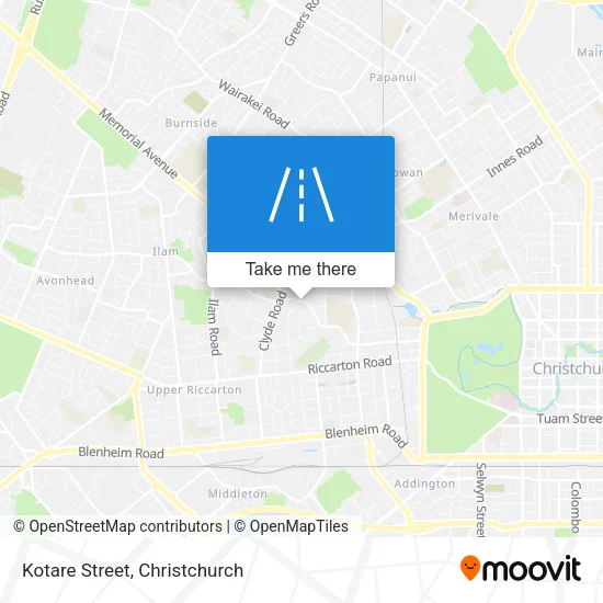 Kotare Street map