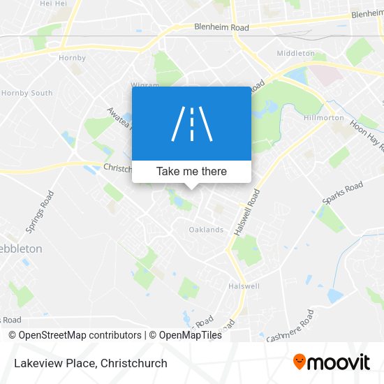 Lakeview Place map