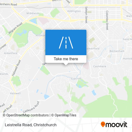 Leistrella Road map