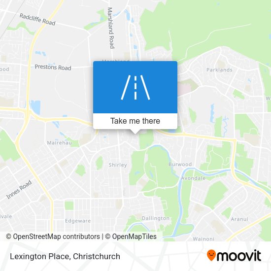 Lexington Place map