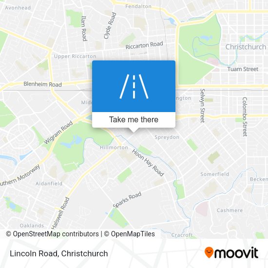 Lincoln Road map