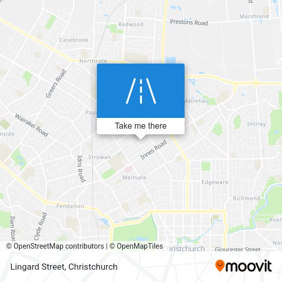 Lingard Street map