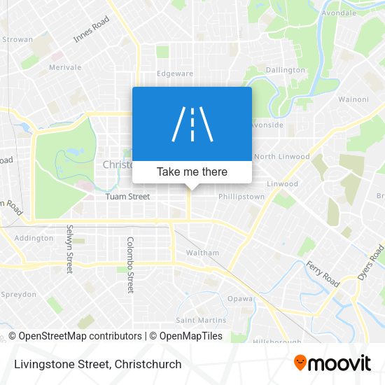 Livingstone Street map