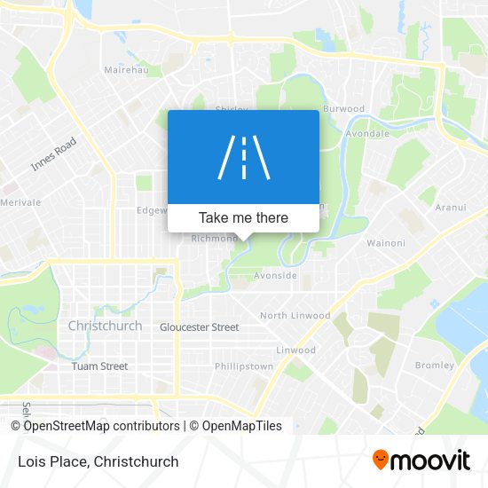 Lois Place map