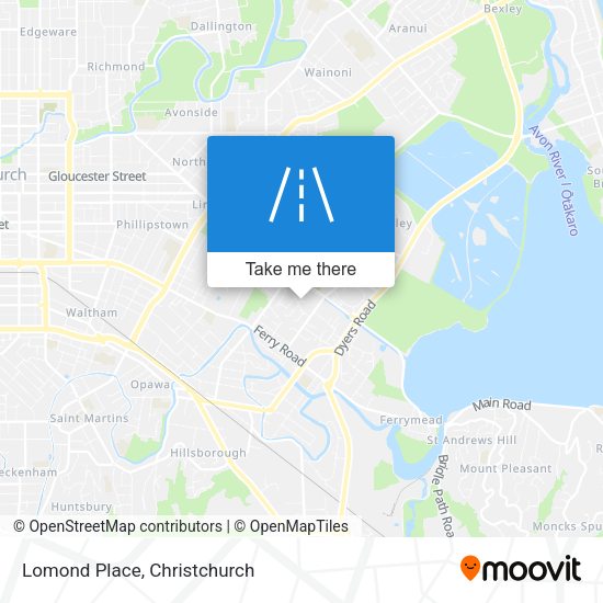 Lomond Place map