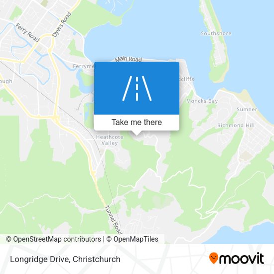 Longridge Drive map