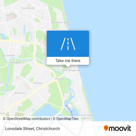 Lonsdale Street map