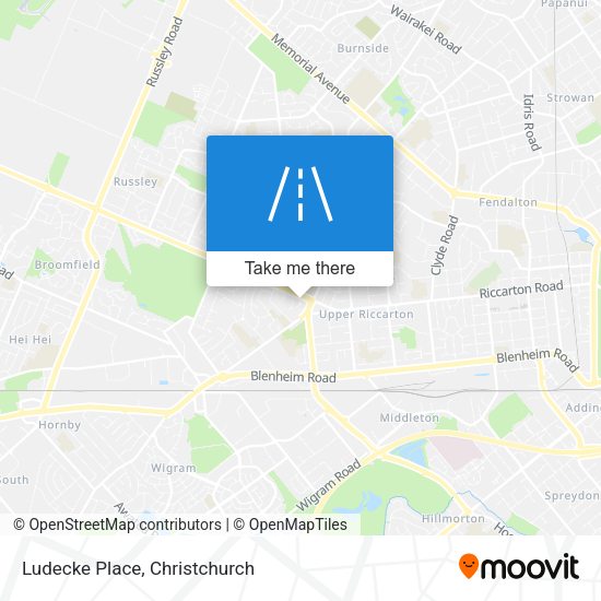 Ludecke Place map