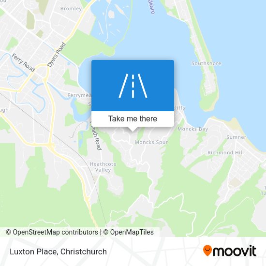 Luxton Place map
