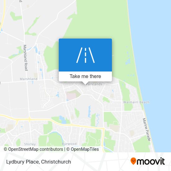 Lydbury Place map