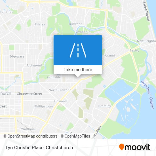 Lyn Christie Place map