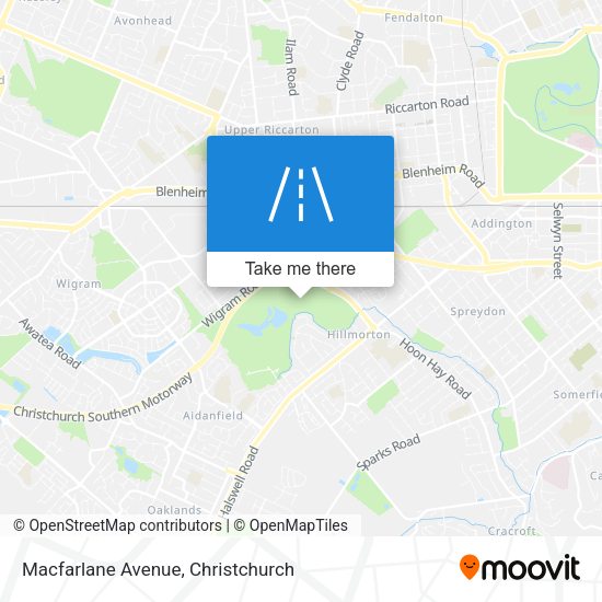 Macfarlane Avenue map