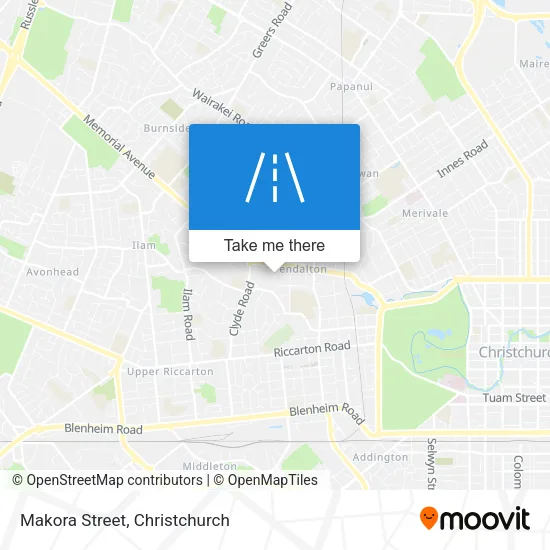 Makora Street map