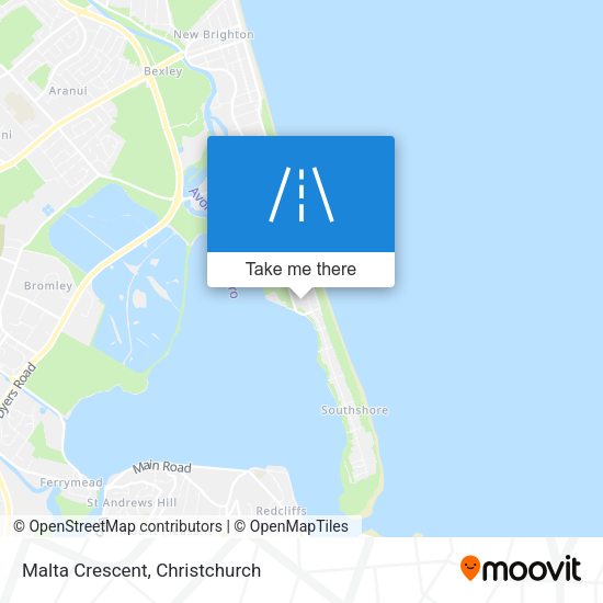 Malta Crescent map