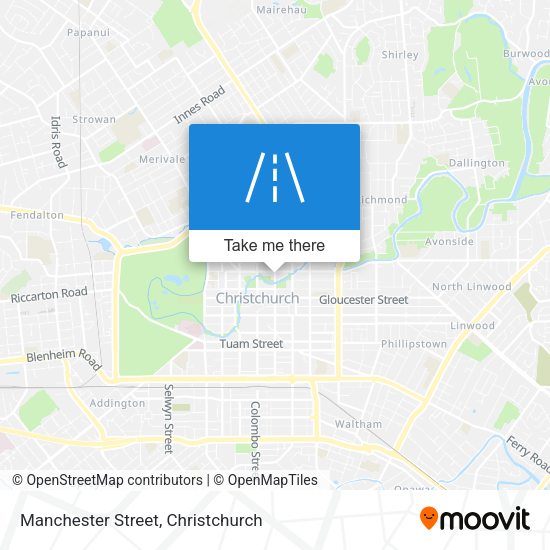 Street Addresses Near Me How To Get To Manchester Street In Christchurch By Bus?