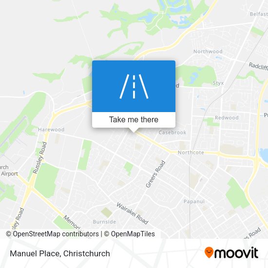 Manuel Place map