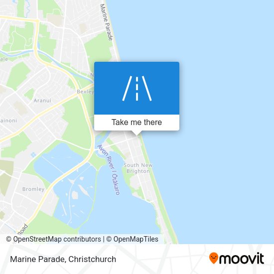 Marine Parade map