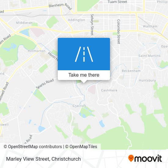 Marley View Street map