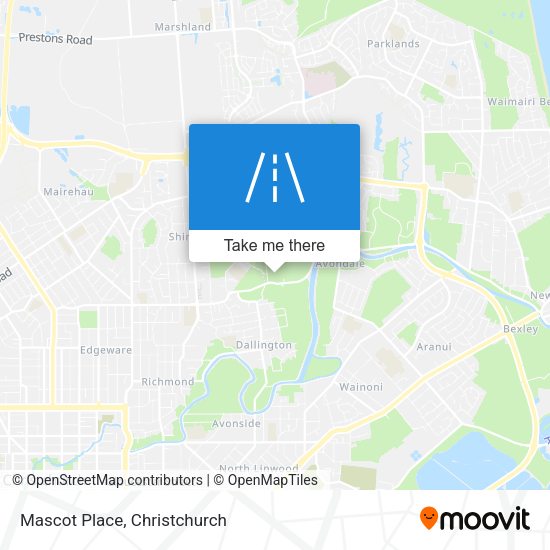 Mascot Place map