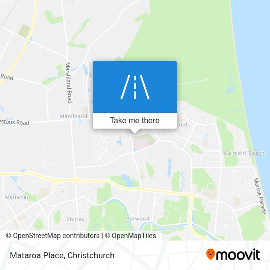 Mataroa Place map