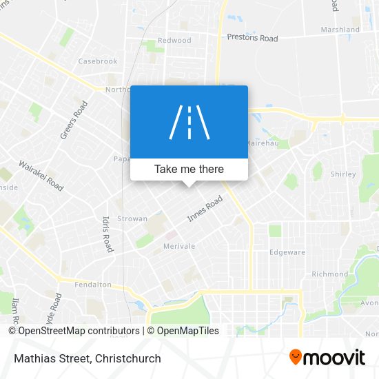 Mathias Street map