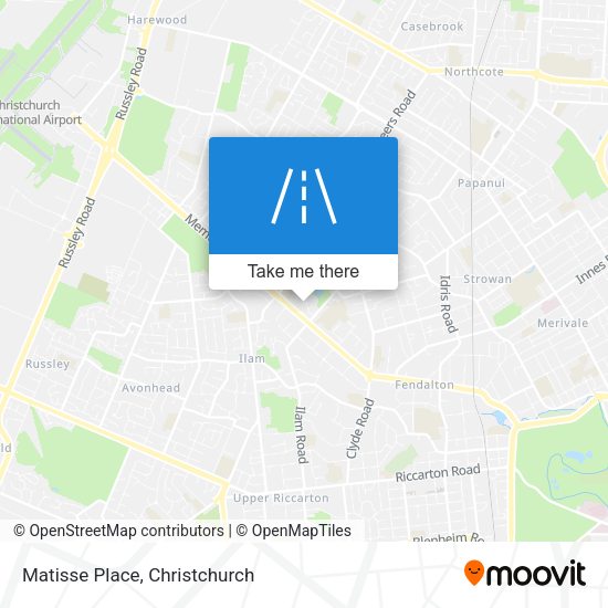 Matisse Place map
