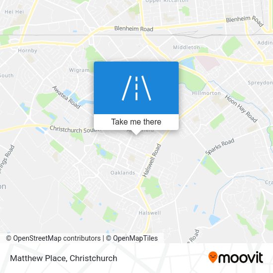 Matthew Place map