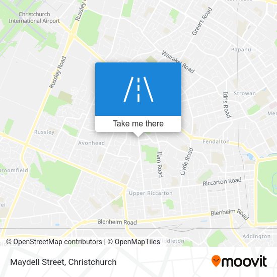 Maydell Street map