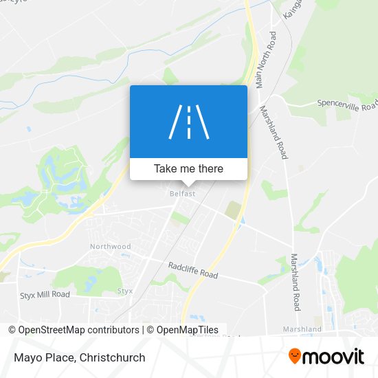 Mayo Place map