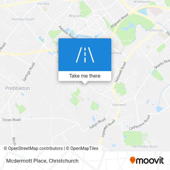 Mcdermott Place map