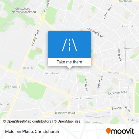 Mclellan Place map