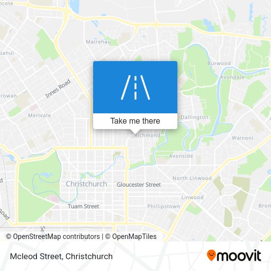 Mcleod Street map