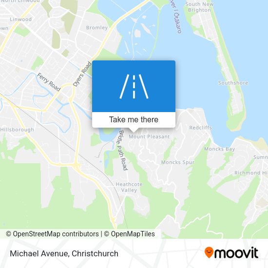Michael Avenue map