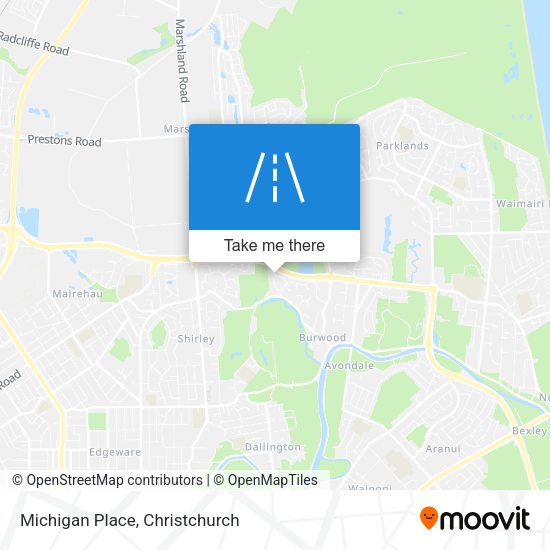 Michigan Place map