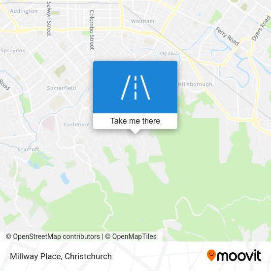 Millway Place map